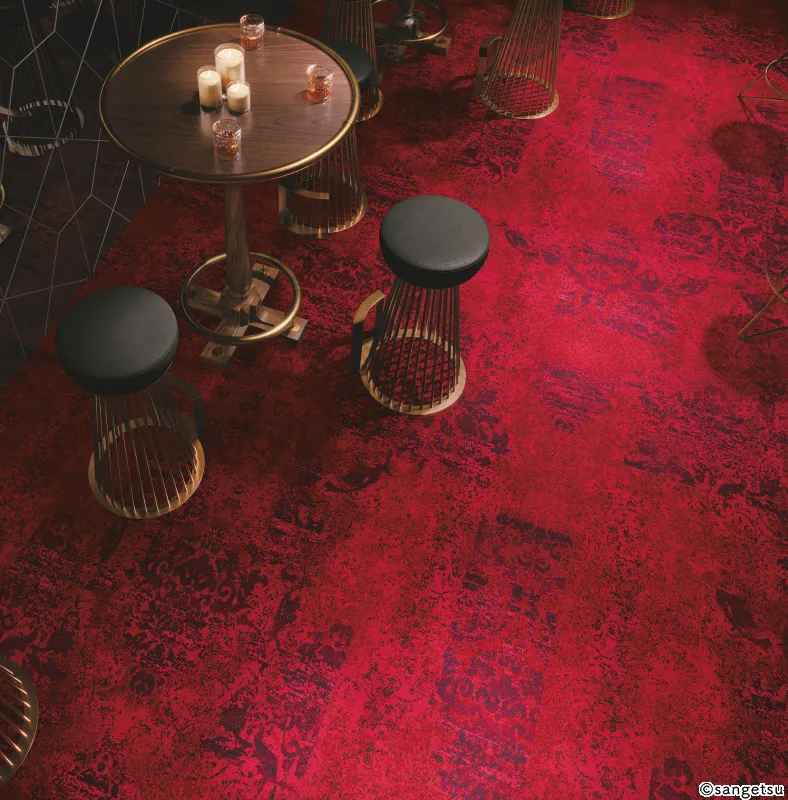 Sàn & Thảm AXS1564A – Sun Crimson (2023-2026 Thảm Cuộn Tổng Hợp)