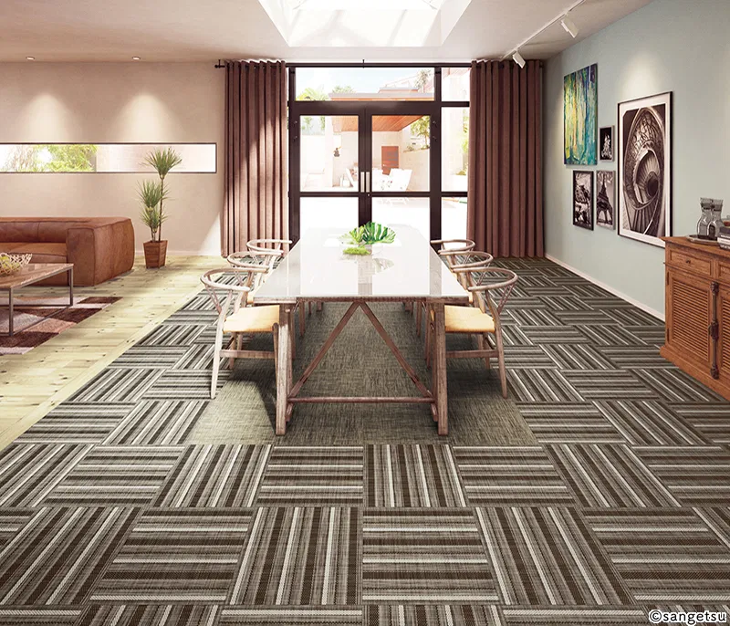 GT-8010 – phòng cộng với hình vuông (2023-2026 Gạch Vinyl (Floor Tile) – Ikkimi)