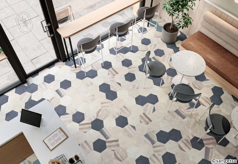 IS-2012 – lục giác đơn giản (2023-2026 Gạch Vinyl (Floor Tile))