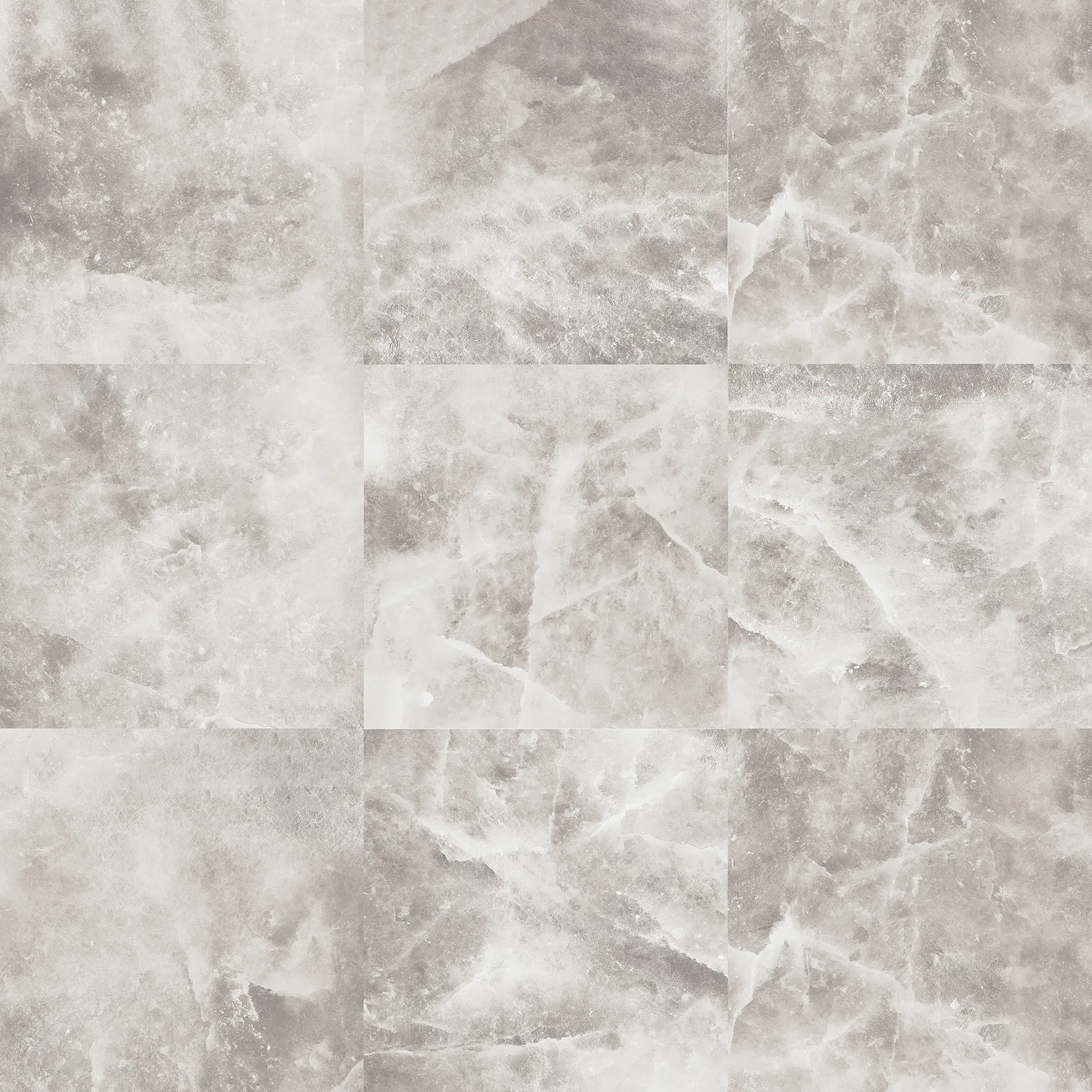 Sàn & Thảm IS-8114 – đá cẩm thạch muối (2023-2026 Floor Tile – Ikkimi) (ảnh ghép lát)