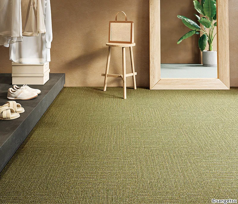 Sàn & Thảm IS-8161 – dệt thô (2023-2026 Gạch Vinyl (Floor Tile) – Ikkimi)
