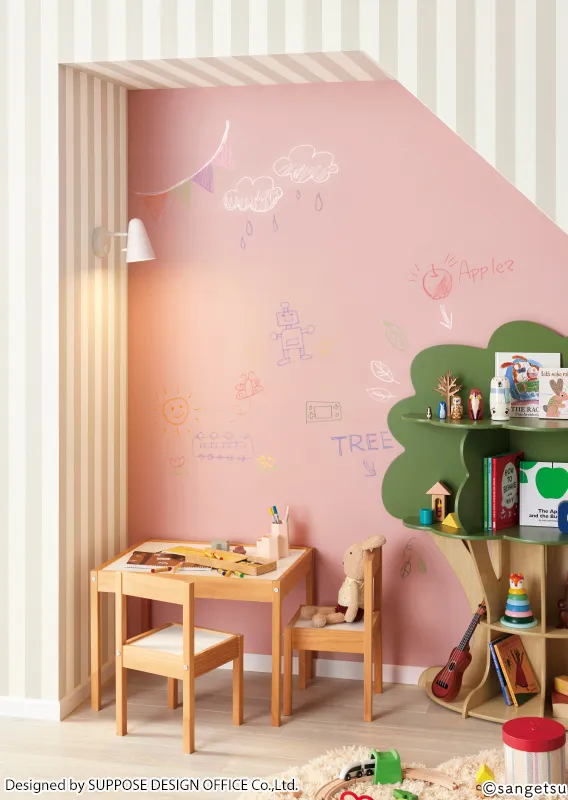 Giấy Dán Tường K411 – spring blossom (2025-2028 Bảng Thông Báo (Keijiban Cross))