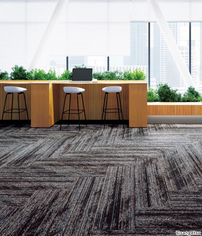 Sàn & Thảm NTH70401 – Oblique Light Plank F (2023-2026 NT 700 – Thảm Tấm)