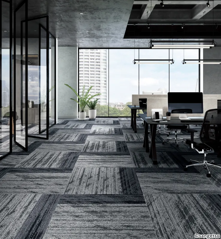 Sàn & Thảm NTH70403 – Oblique Light Plank F (2023-2026 NT 700 – Thảm Tấm)