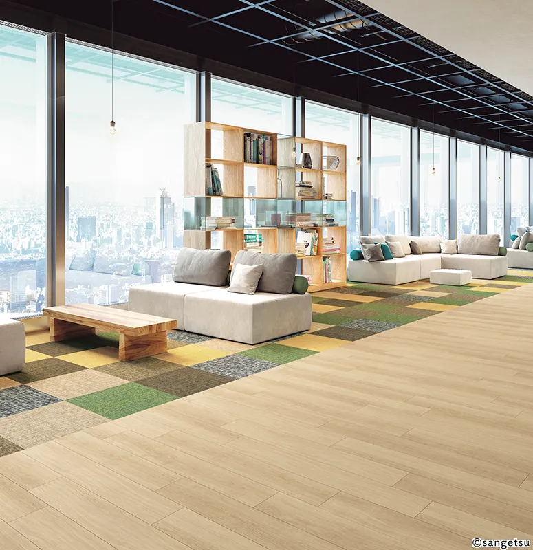 Sàn & Thảm NTH84009 – Chambray Square (2023-2026 NT 700 – Thảm Tấm)