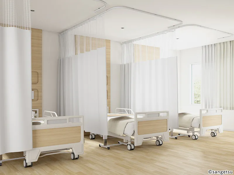 Rèm Cửa PK4004N – New Medical (N) (Contract Curtain Vol.11) (phối cảnh 2)