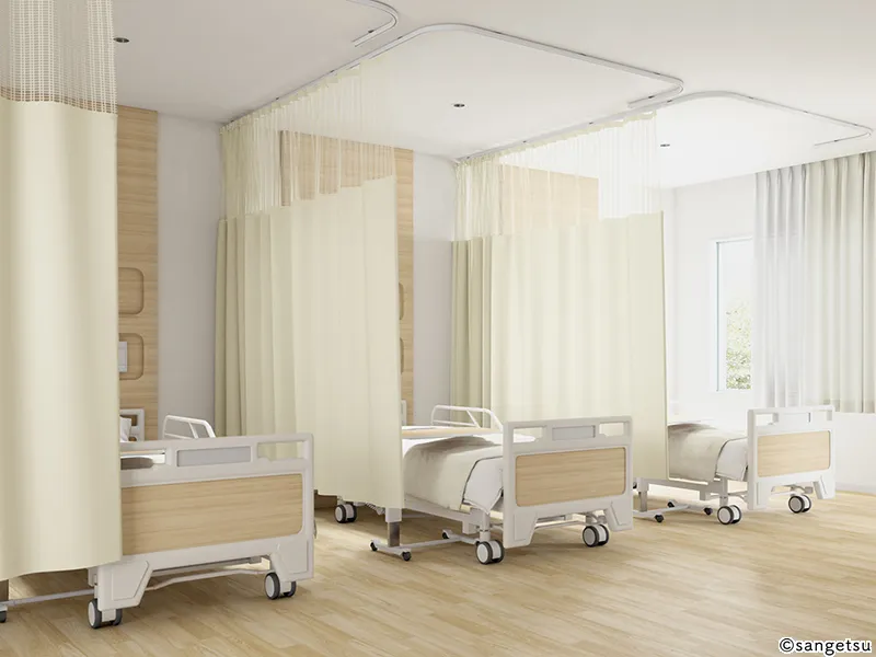 Rèm Cửa PK4008L – New Medical (L) (Contract Curtain Vol.11) (phối cảnh 1)