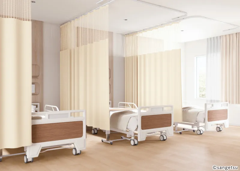 Rèm Cửa PK4015L – Clinical II (L) (Contract Curtain Vol.11) (phối cảnh 1)