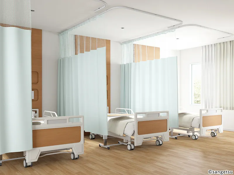 Rèm Cửa PK4037L – Clines Net V (L) (Contract Curtain Vol.11) (phối cảnh 1)