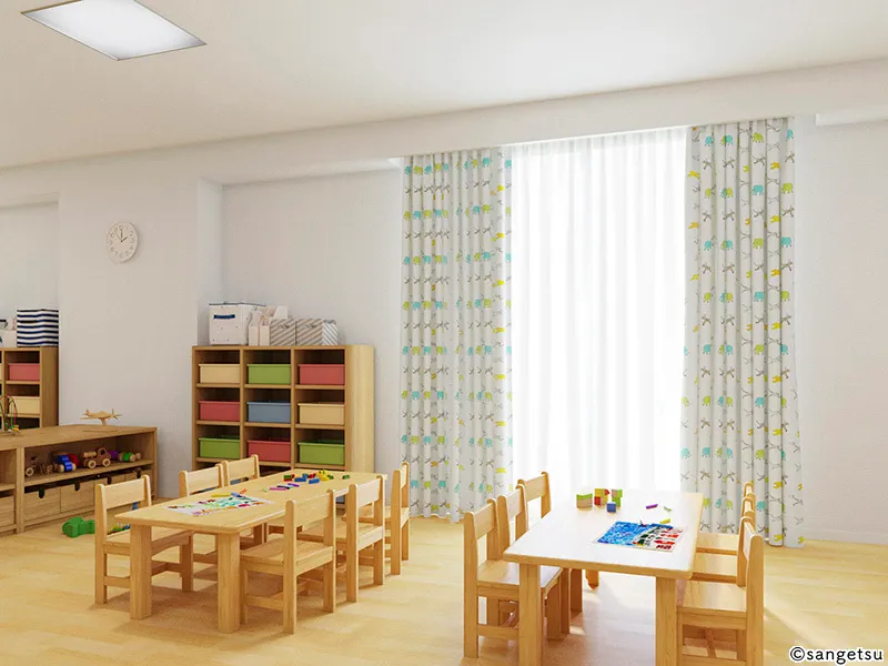 Rèm Cửa PK4300 – nikea (Contract Curtain Vol.11) (phối cảnh 1)