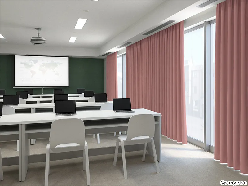 Rèm Cửa PK4360 – Munich S (độ bền ánh sáng cao) (Contract Curtain Vol.11) (phối cảnh 1)