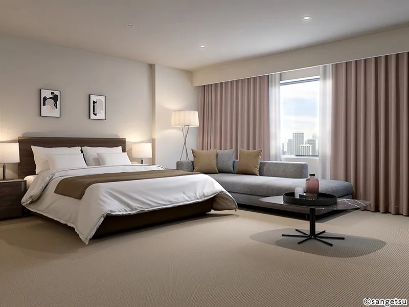 Rèm Cửa PK4416 – Mostar (Contract Curtain Vol.11) (phối cảnh 1)