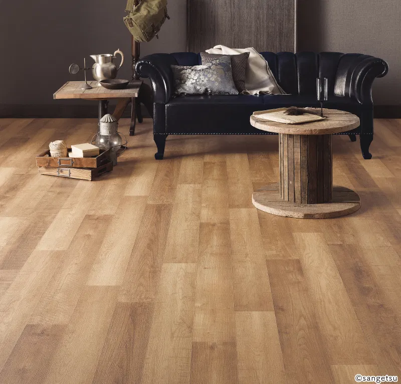 Sàn & Thảm PM-24099 – gỗ sồi màu đen (2025-2027 S Floor) (phối cảnh 1)