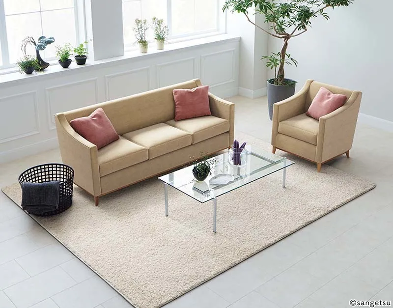Sàn & Thảm RUG5741W – SOFT TWIST (2023-2026 Thảm Cuộn 8500) (phối cảnh 1)