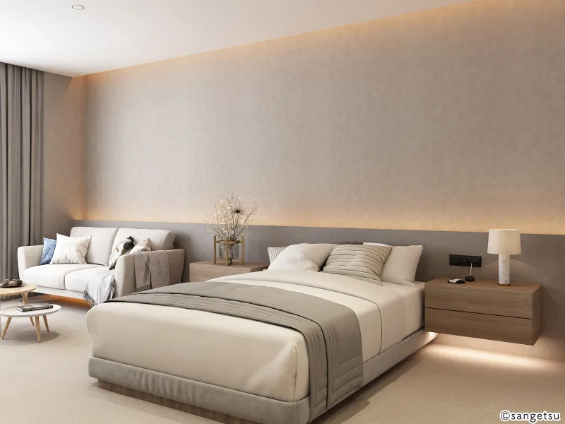 Giấy Dán Tường SGM1402 – 2025-2029 Texture & Material XSELECT (phối cảnh 1)