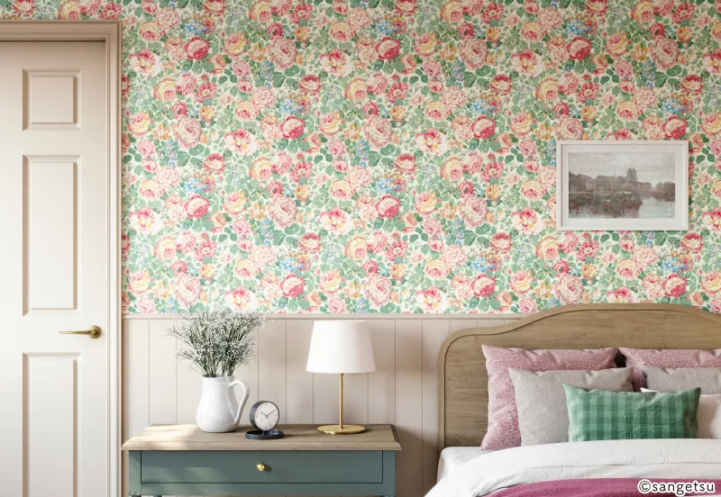 Giấy Dán Tường SGP1602 – Grande Rose (2025-2029 XSELECT – Thương Hiệu & Hoa Văn (Brand & Pattern))