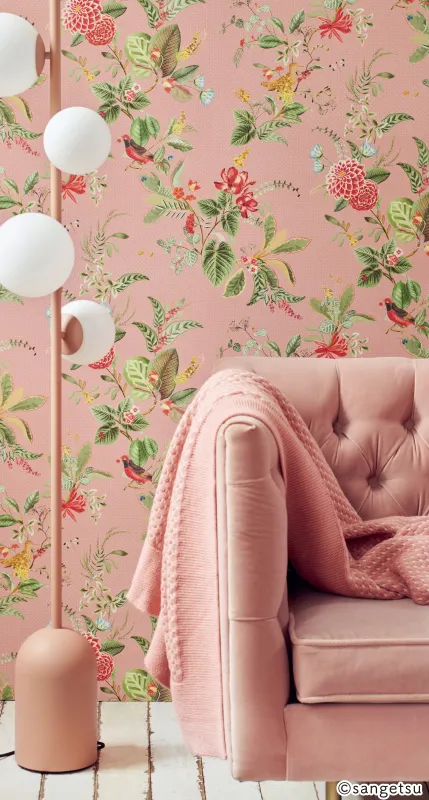 Giấy Dán Tường SGP1676 – PIP STUDIO / Floris (2025-2029 XSELECT – Thương Hiệu & Hoa Văn (Brand & Pattern))