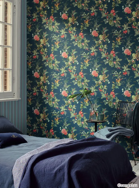 Giấy Dán Tường SGP1677 – PIP STUDIO / Floris (2025-2029 XSELECT – Thương Hiệu & Hoa Văn (Brand & Pattern))