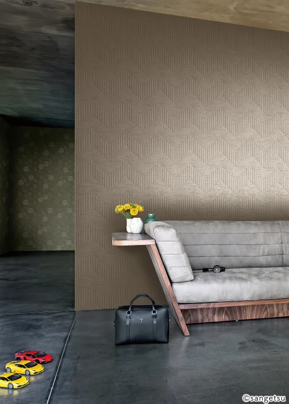 Giấy Dán Tường SGP1696 – Chevron Miura (2025-2029 XSELECT – Thương Hiệu & Hoa Văn (Brand & Pattern))