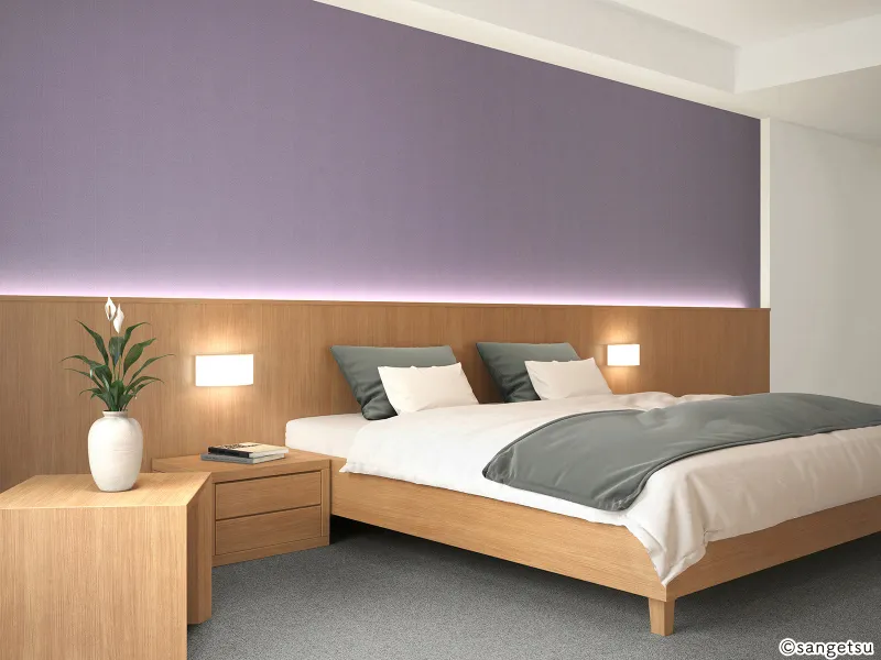 Giấy Dán Tường TH34061 – VIVID (2025-2028 FAITH) (phối cảnh 1)