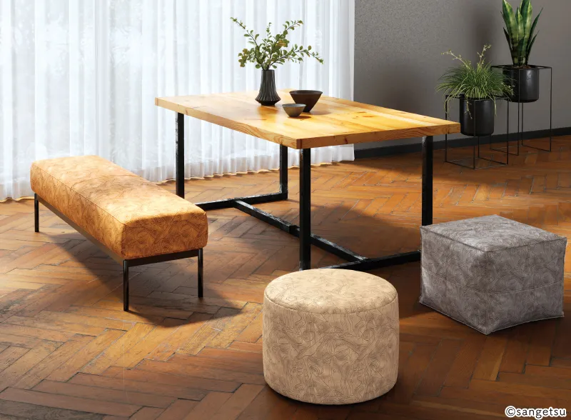 Vải Bọc Ghế UP5451 – Civilta (2024-2028 UP) (phối cảnh 1)