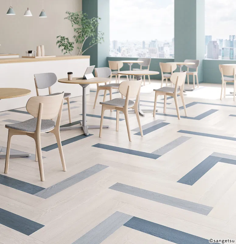 WD-2045-W – quay gỗ sồi (2023-2026 Gạch Vinyl (Floor Tile))