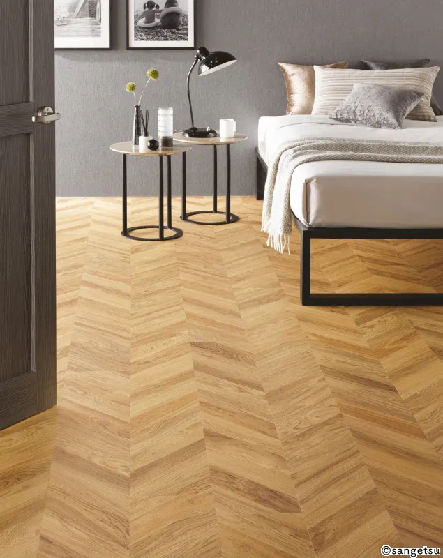 WD-2114 – xương cá Pháp (2023-2026 Gạch Vinyl (Floor Tile))