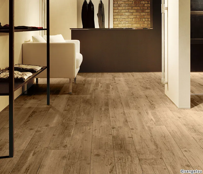 WD-2140 – gỗ già (2023-2026 Gạch Vinyl (Floor Tile))