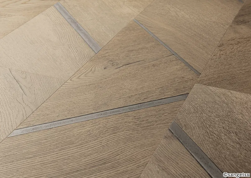 WD-2148 – dòng kim loại gỗ (2023-2026 Gạch Vinyl (Floor Tile))