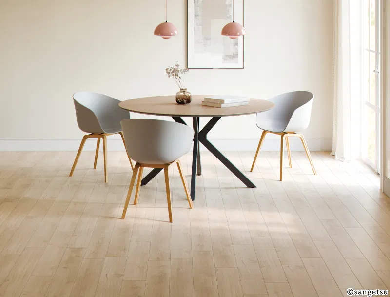 Sàn & Thảm WD-8026 – Sồi Rize (2023-2026 Floor Tile – Ikkimi) (phối cảnh 1)